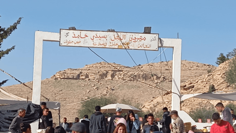عين جلولة: مهرجان النحل يستقطب جماهير غفيرة عين جلولة: مهرجان النحل يستقطب جماهير غفيرة