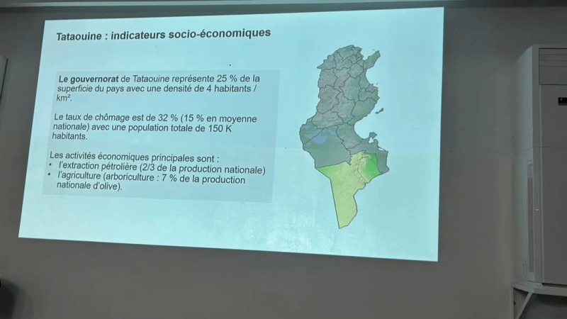 خطة تكيف جماعية مع التغير المناخي ببلديتي تطاوين وقلعة الأندلس