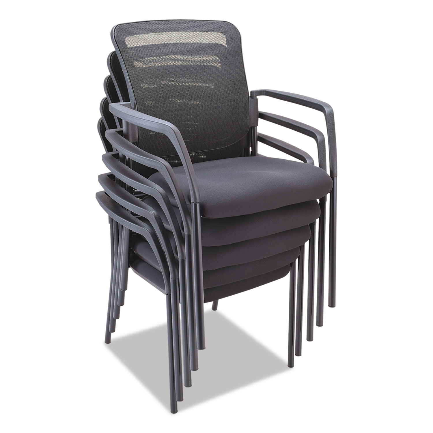 If you buy from a link, we may earn a c. Mesh Guest Stacking Chair, Supports up to 275 lbs., Black