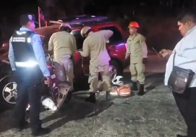 Director del IHTT en la zona sur herido en accidente vial en Sabanagrande