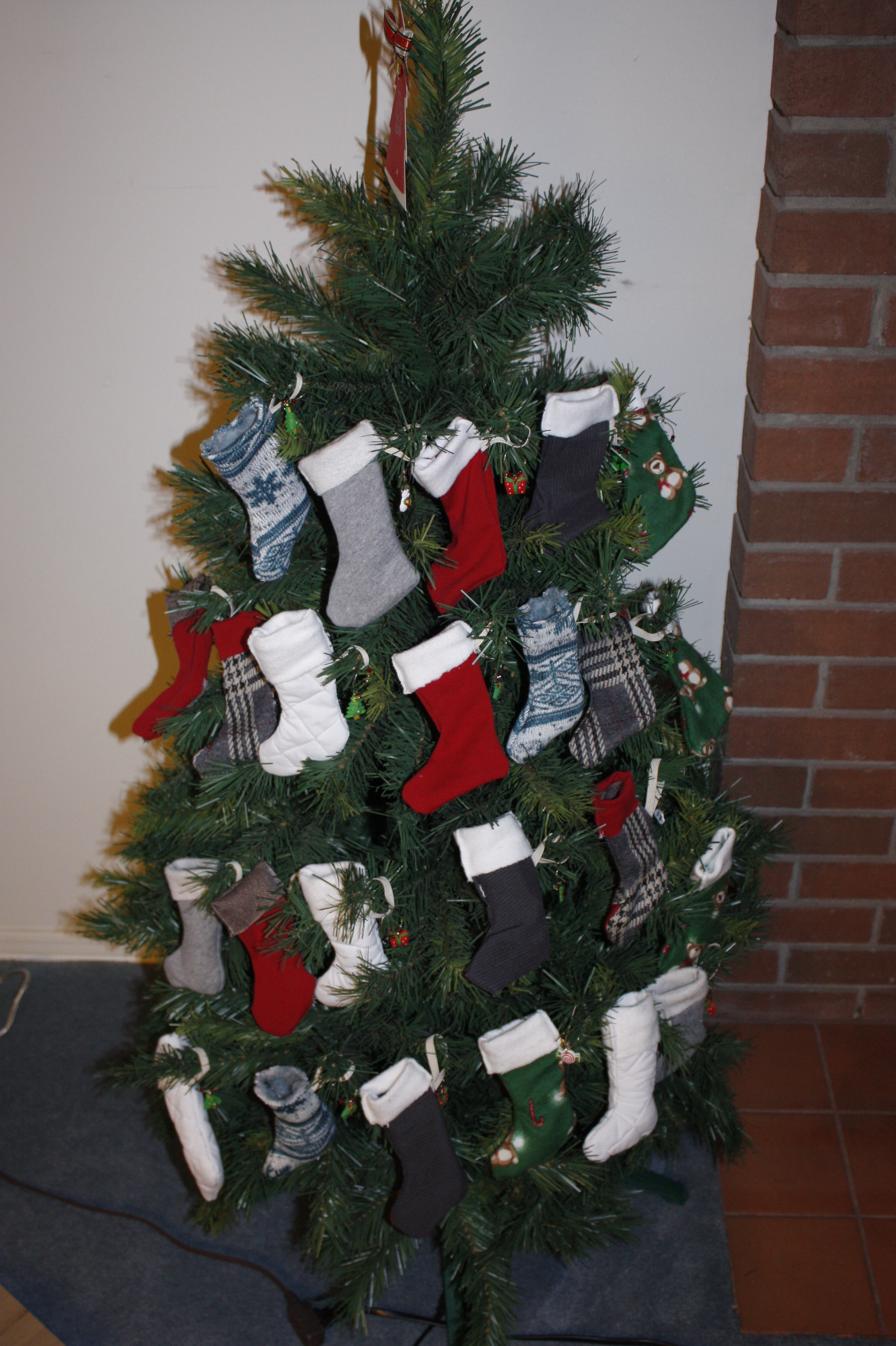 Christmas stocking hooks and holders. How To Make A Christmas Stocking Advent Tree And Stocking Stuffer Ideas Cooking With Alison