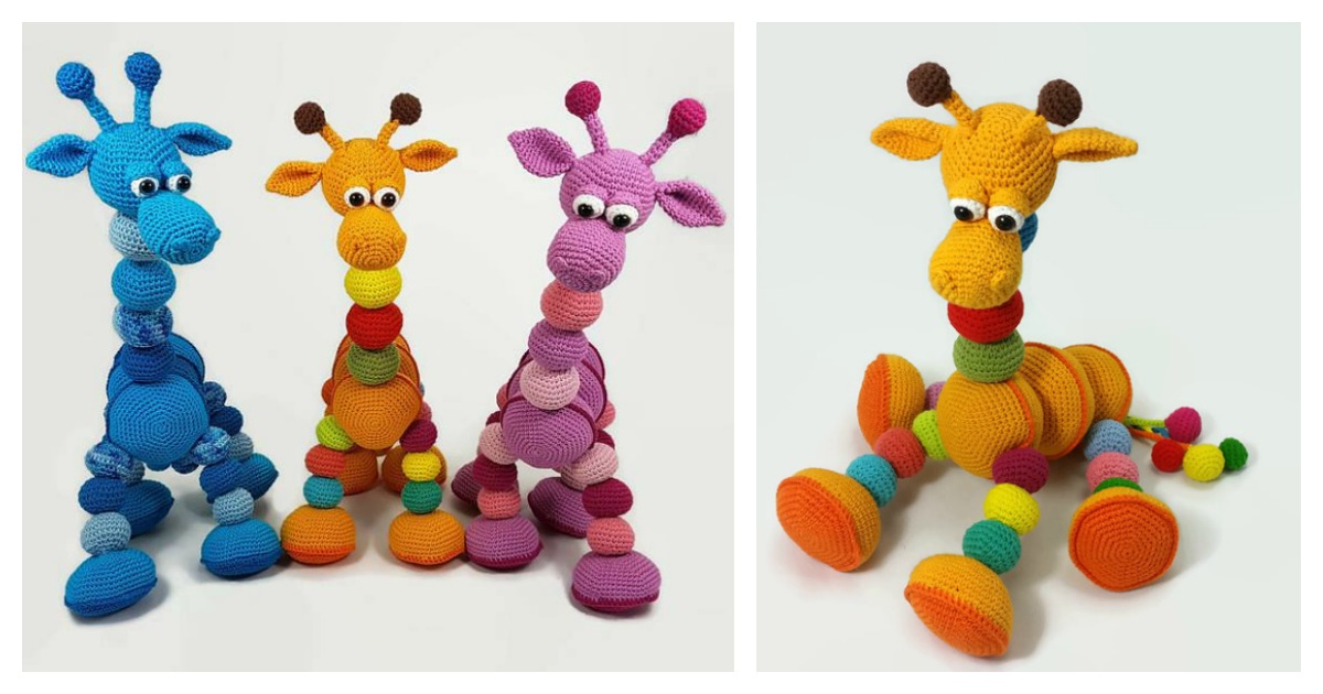 It will be a quite fun crochet giraffe pattern, and the customization of size is also easier. Amalka Giraffe Amigurumi Free Crochet Pattern