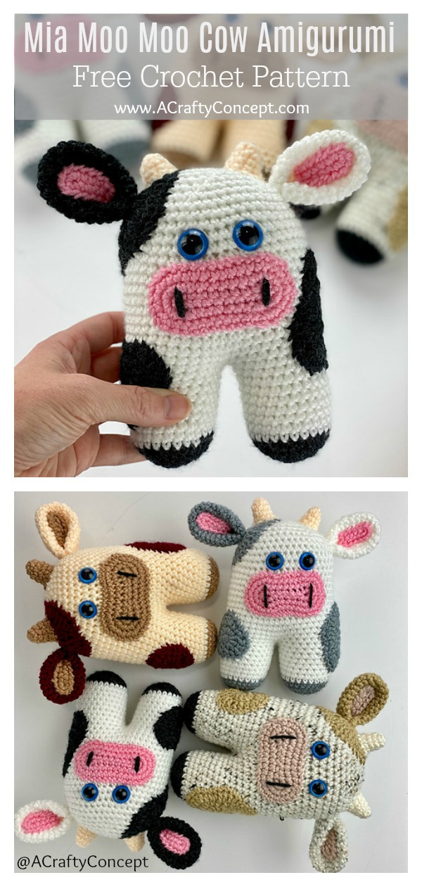 Learn how to make an amigurumi crochet turkey to dress up your dinner table, your home, or your desk for thanksgiving. Easy Amigurumi Cow Free Crochet Pattern Cool Creativities