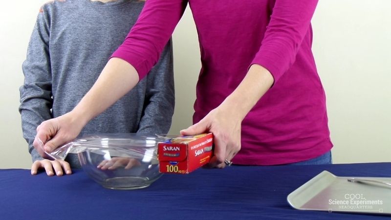 Discuss with your child how the sound waves . How To See Sound Science Experiment