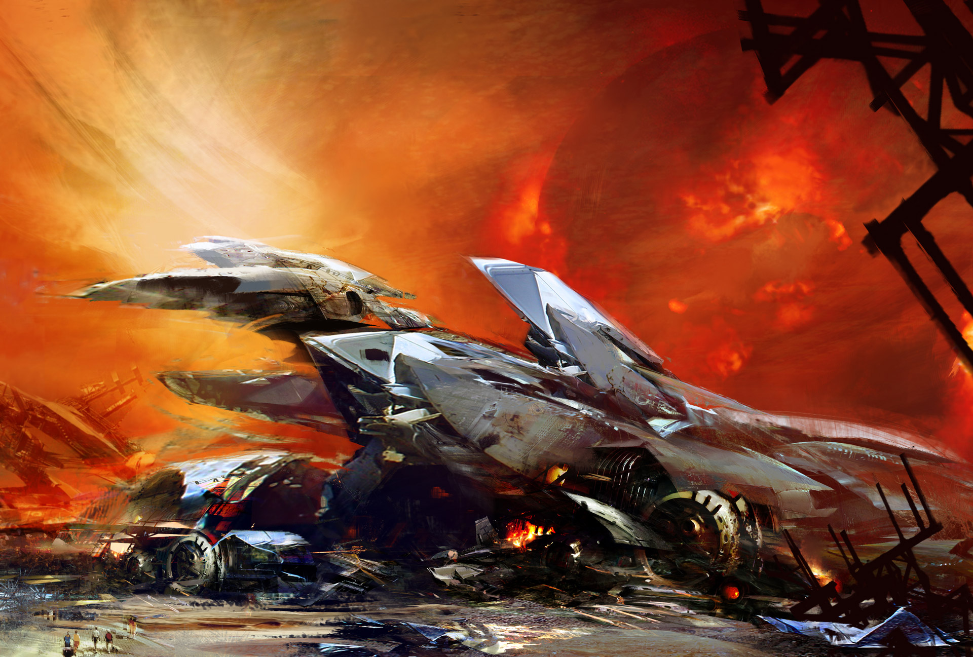 Crash Site 1920 1297 Coolvibe Digital Artcoolvibe Digital Art