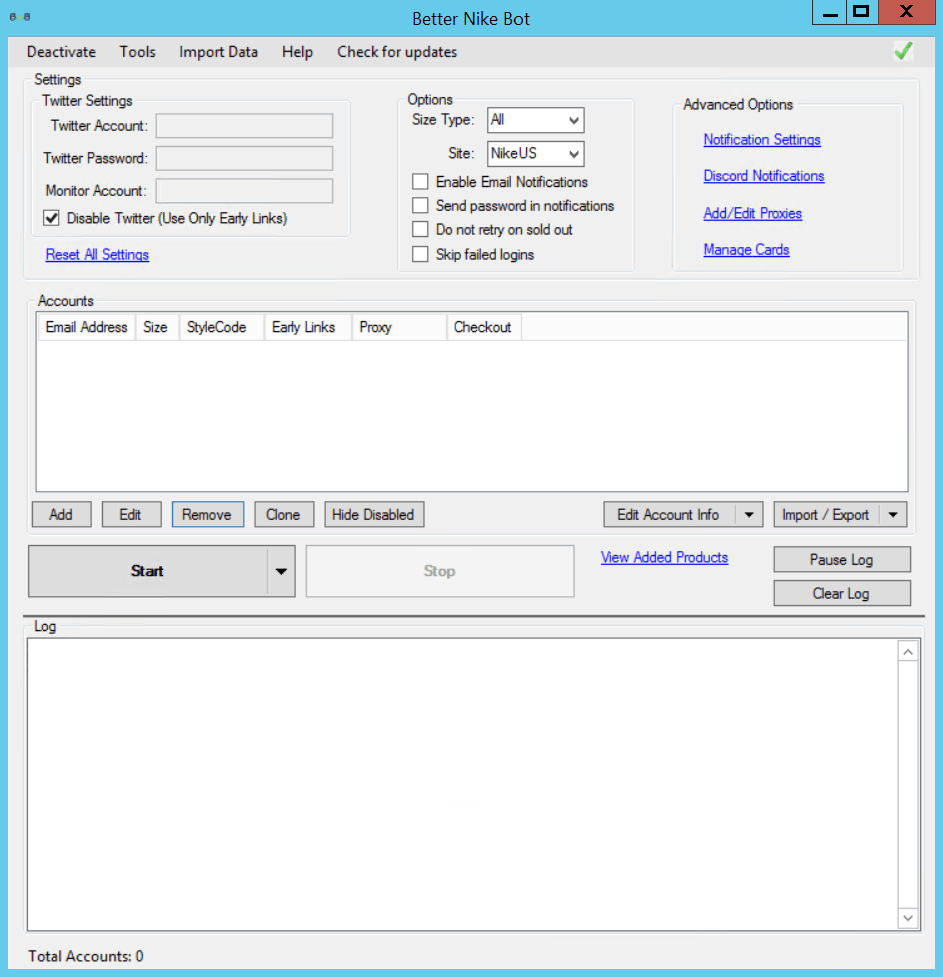 another nike bot free