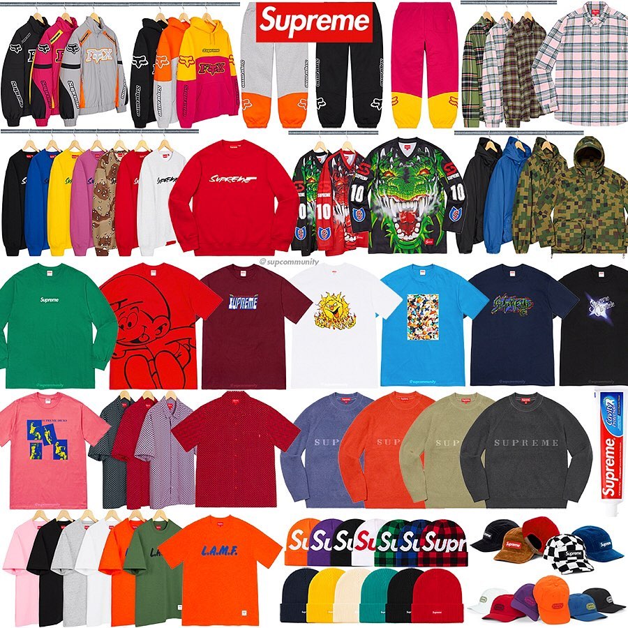 supreme fox collab