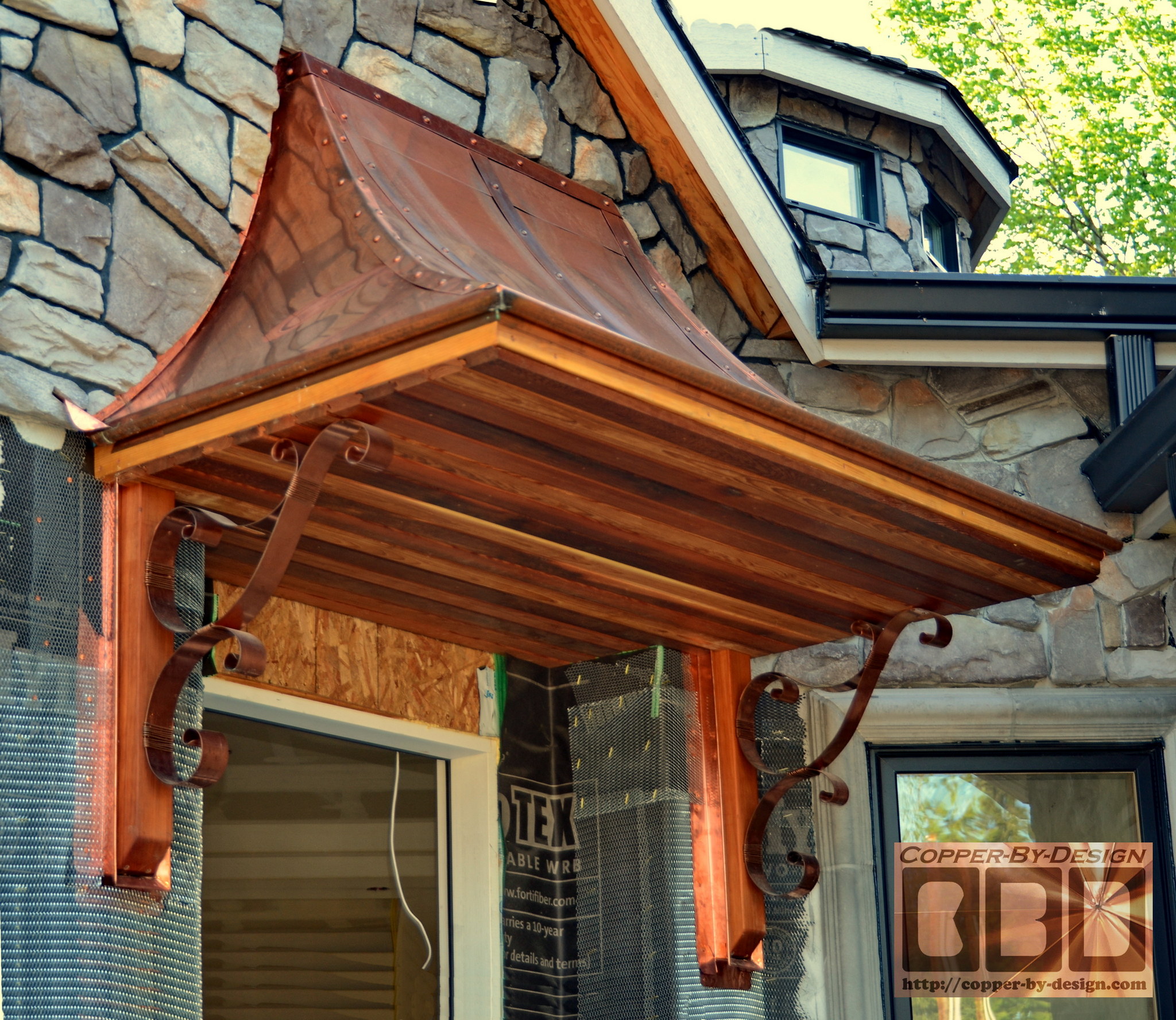 There are a few steps involved in installing a window, starting with removing the old window, and then. CBD's Custom Copper Roof Covering Pages