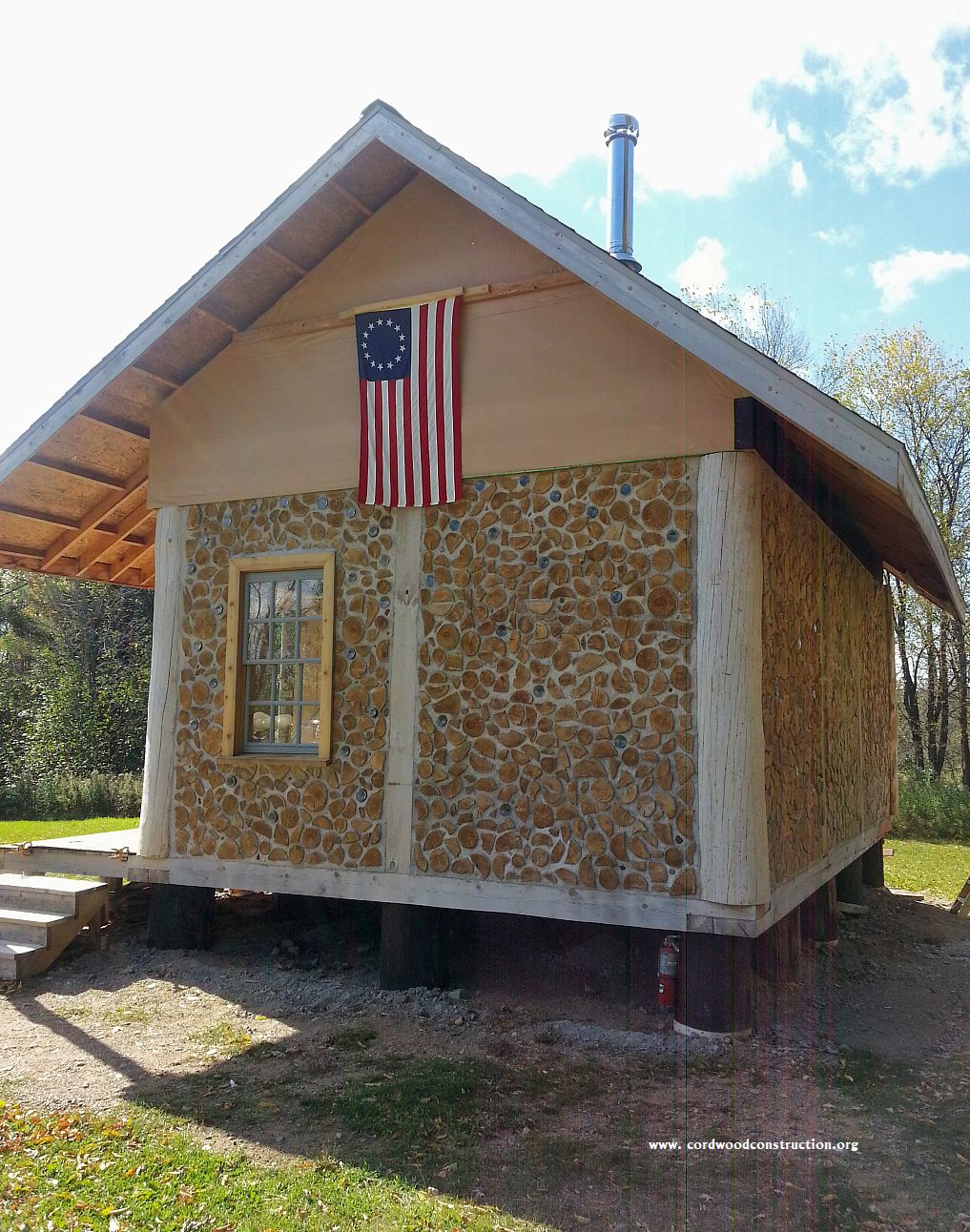 Building a muzzleloading rifle from scratch by rick kindig log cabin shop, inc. Cordwood Cabin on Stilts | Cordwood Construction