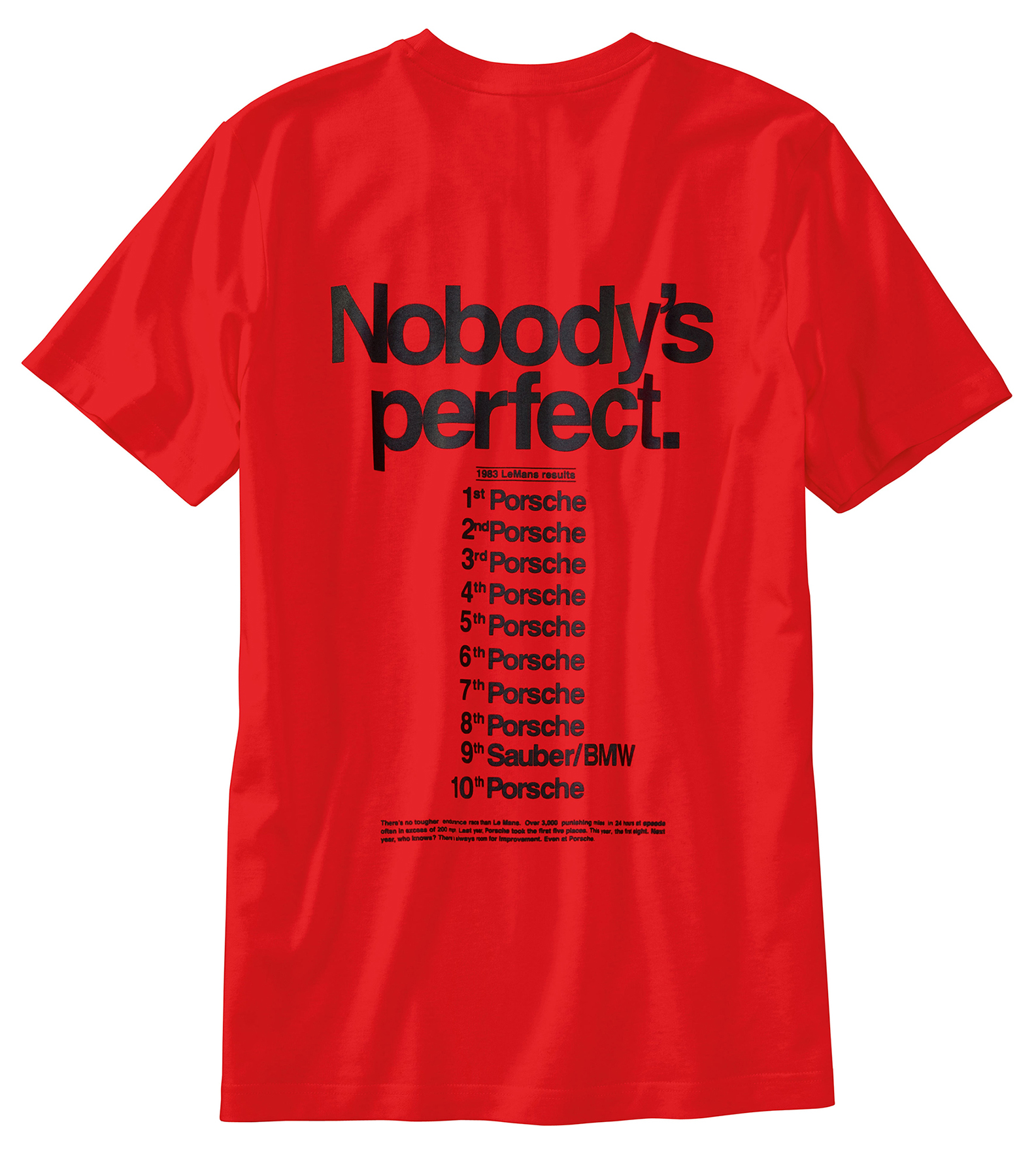 Nobody perfect porsche
