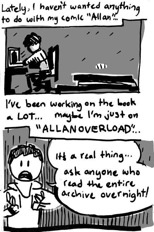 Day 939 – Allan Overload