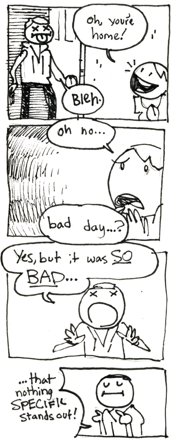 Day 951 – Bad Day…?