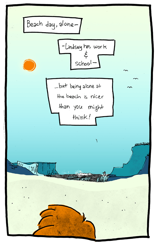 58 – Beach Day, Alone