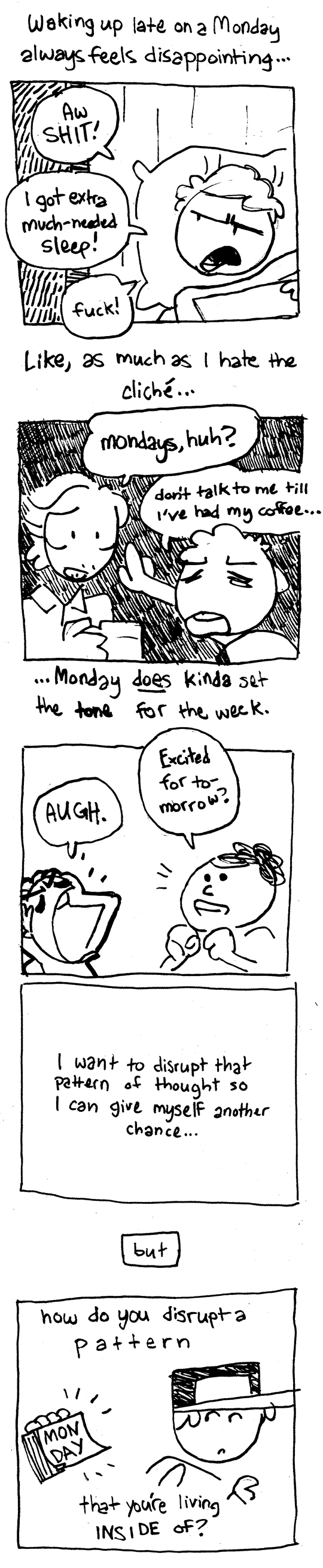 61 – Waking Up Late (on a Monday)