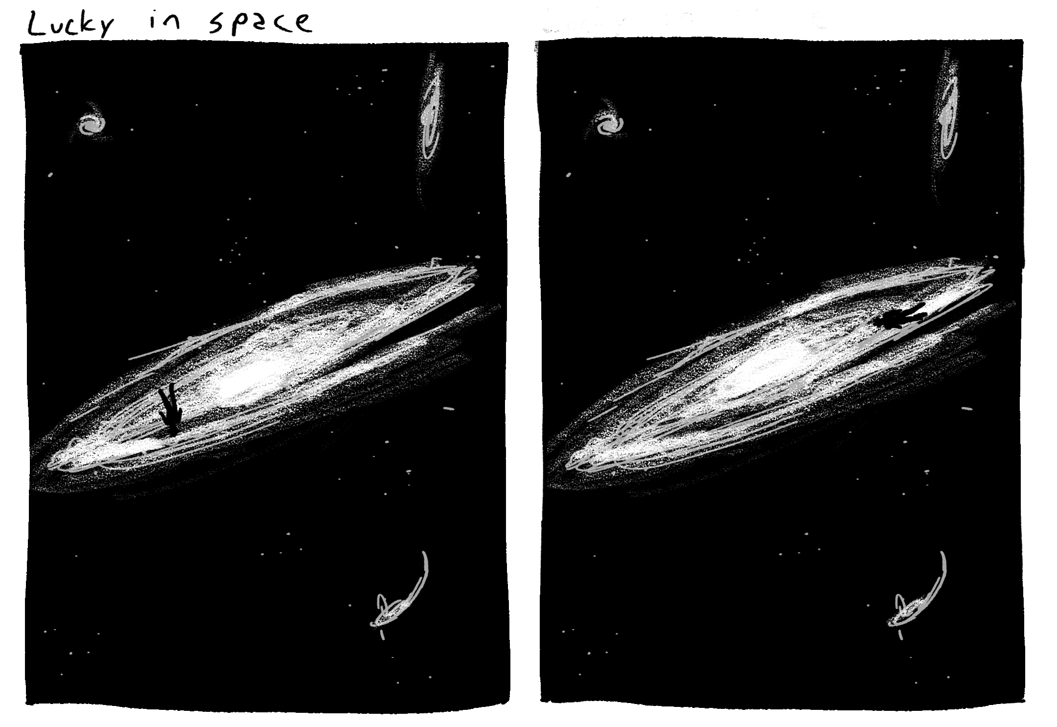 ground control to major LUCKY.

commencing countdown engines FUCKY.

check ignition
and may god's love be with youuuuu