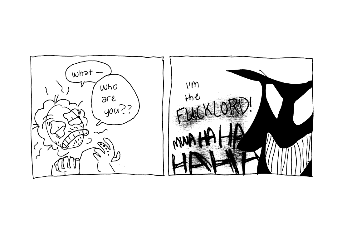 i guess you could say he's the lord of giving fucks, then, hmm????
