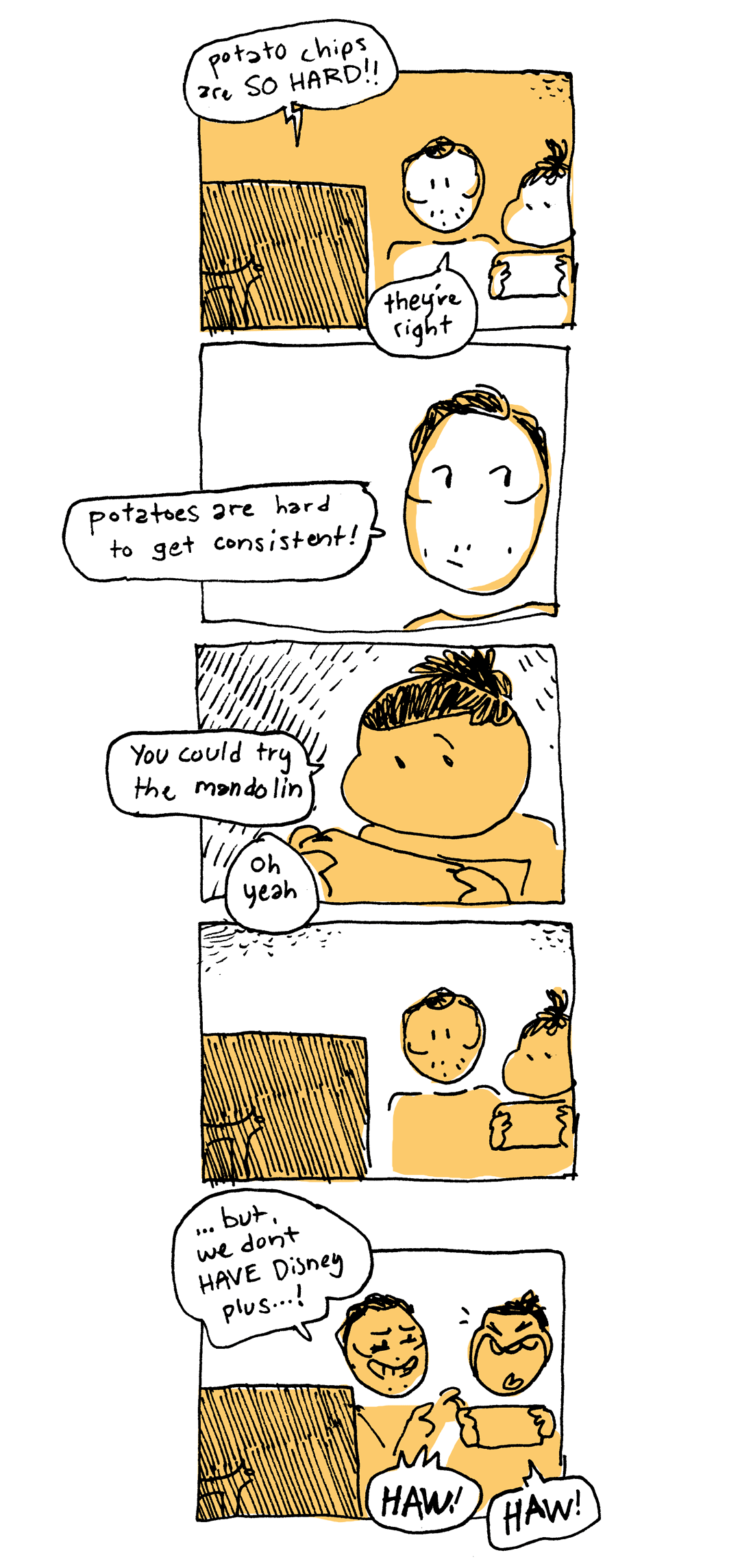 oh GOD my potatoes are so HARD FOR YOU <3