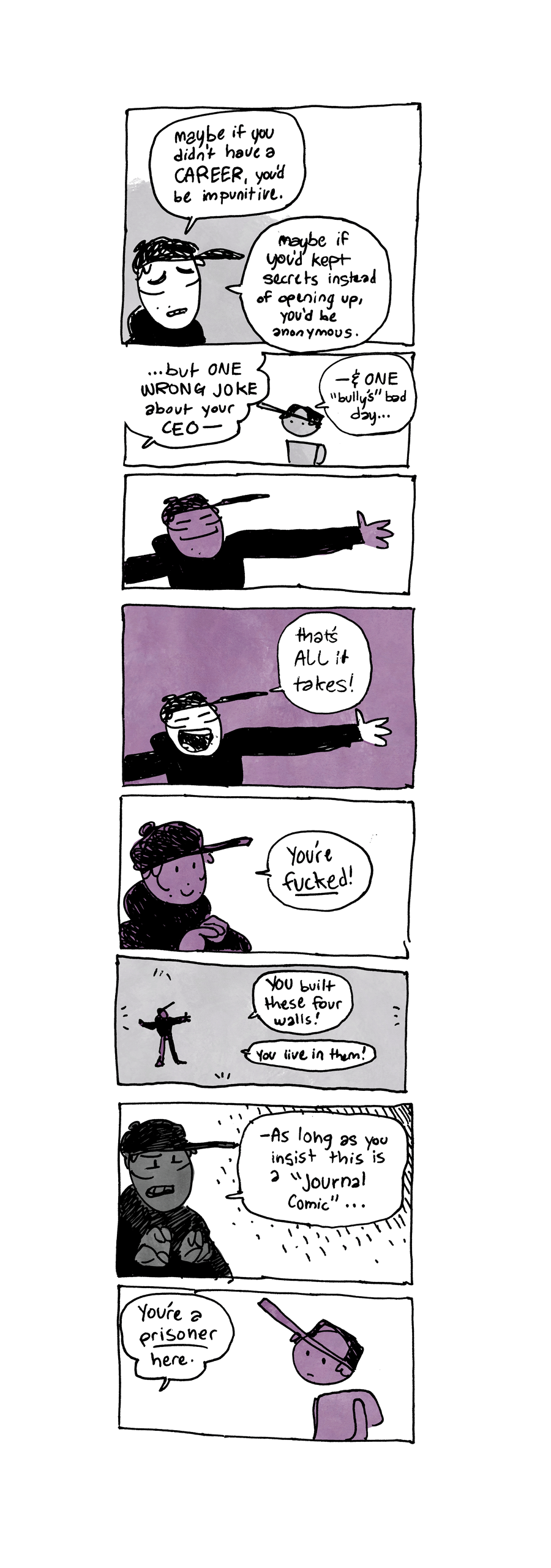 don't worry I'm sure there's a silver lining on the next page ...