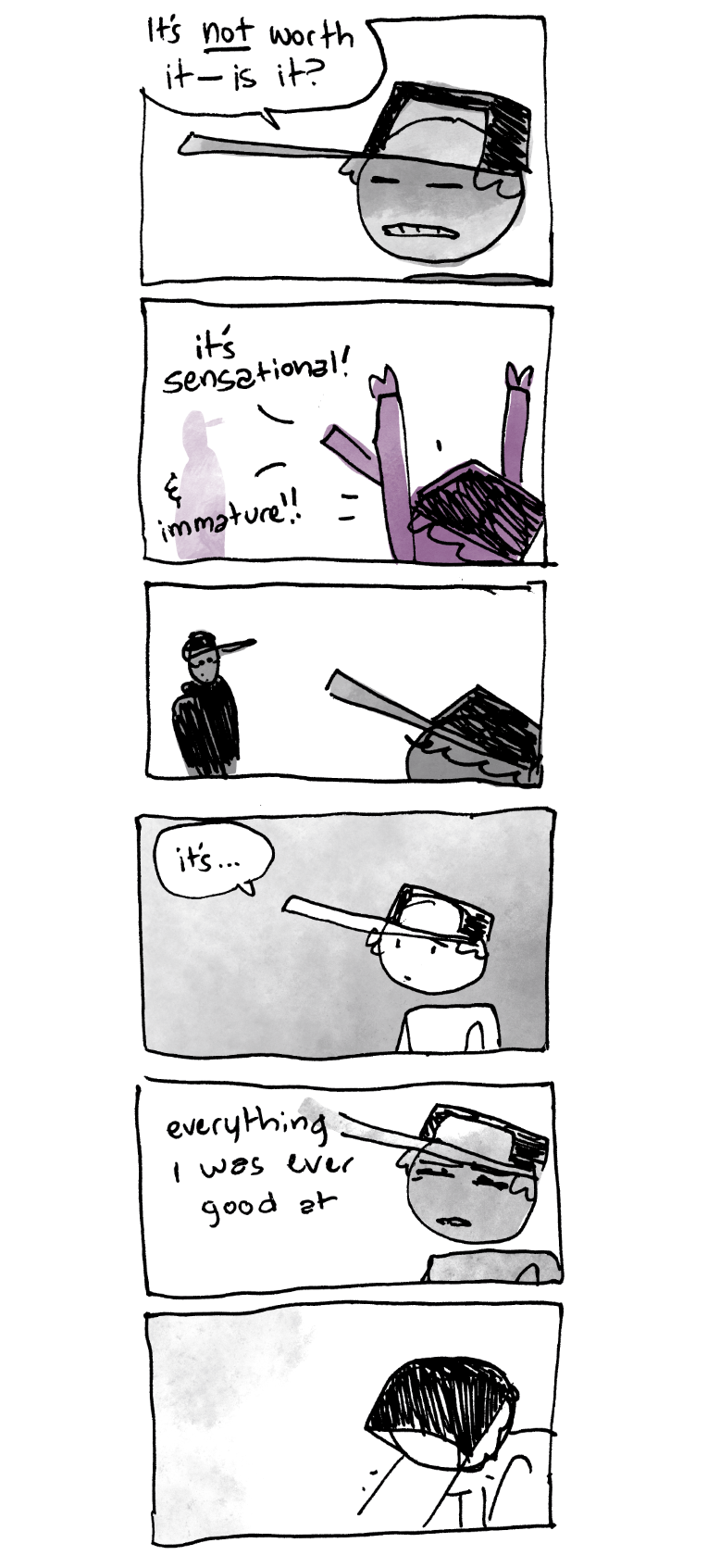 i'm not crying you're - wait, in this comic I'm literally crying, nevermind
