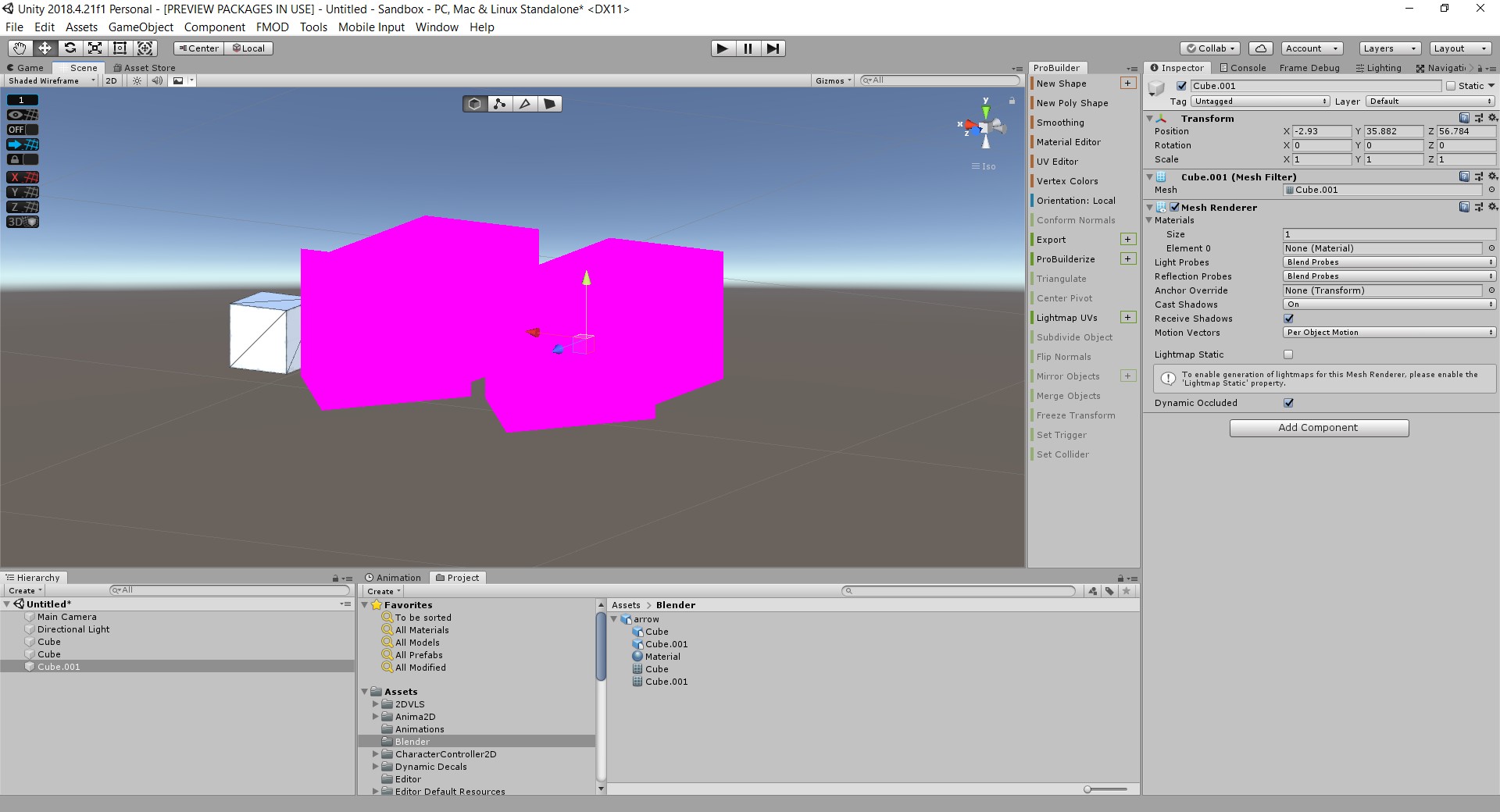 Blender to Unity importer a quick primer Cosmocat