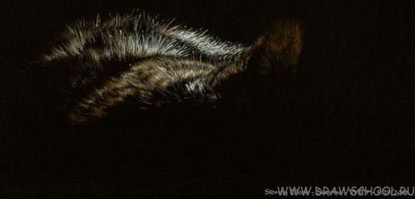 рисовать на черном фоне