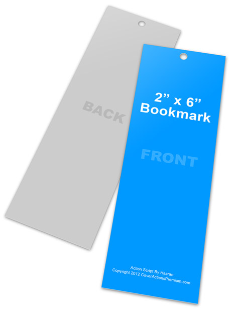 Iii) free wall billboard mockup psd. 2x6 Bookmark Mockup Action Script Cover Actions Premium Mockup Psd Template