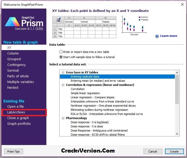 GraphPad Prism 8.4.3.686 Crack With Serial Number [2020]