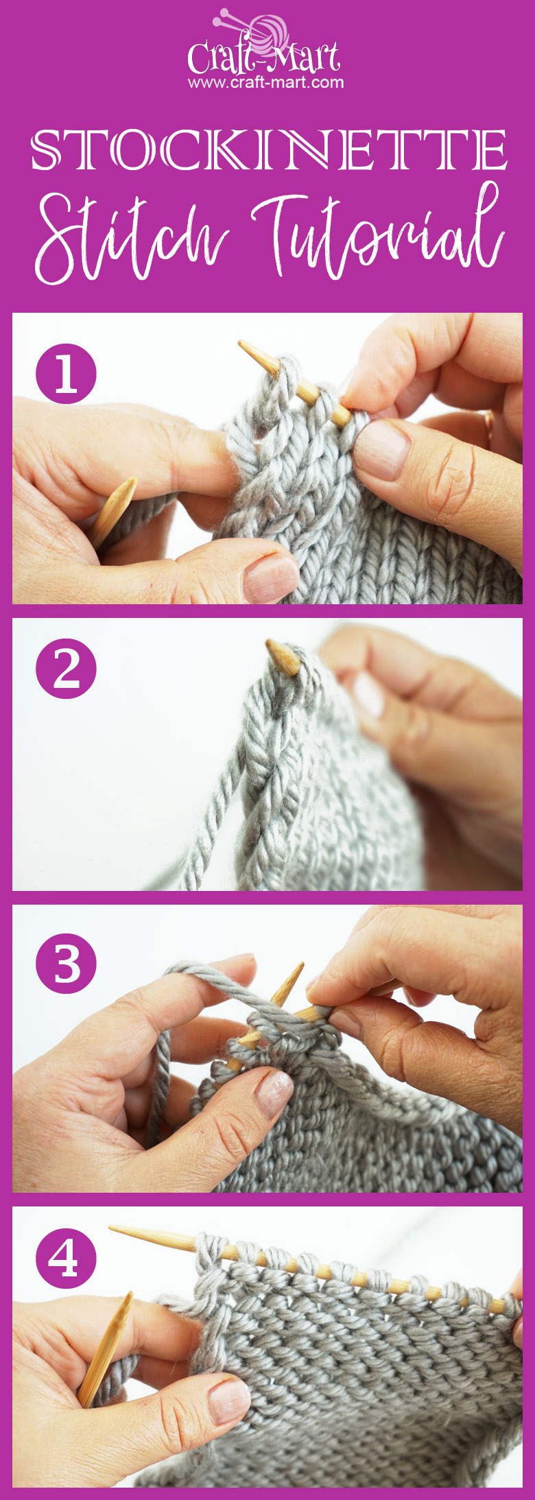 Count the number of rows (i got 56) and work the same number of rows, beginning with a … How To Knit Stockinette Stitch Free Wrap Pattern For Beginners Knitting And Sewing