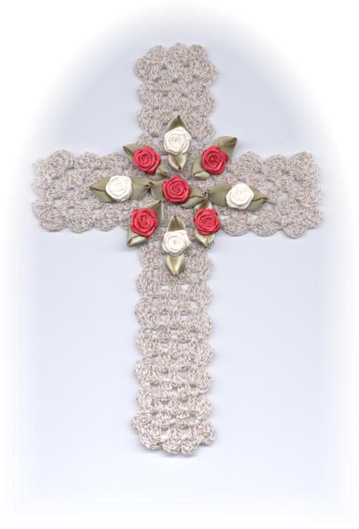 Crochet Religious Cross —