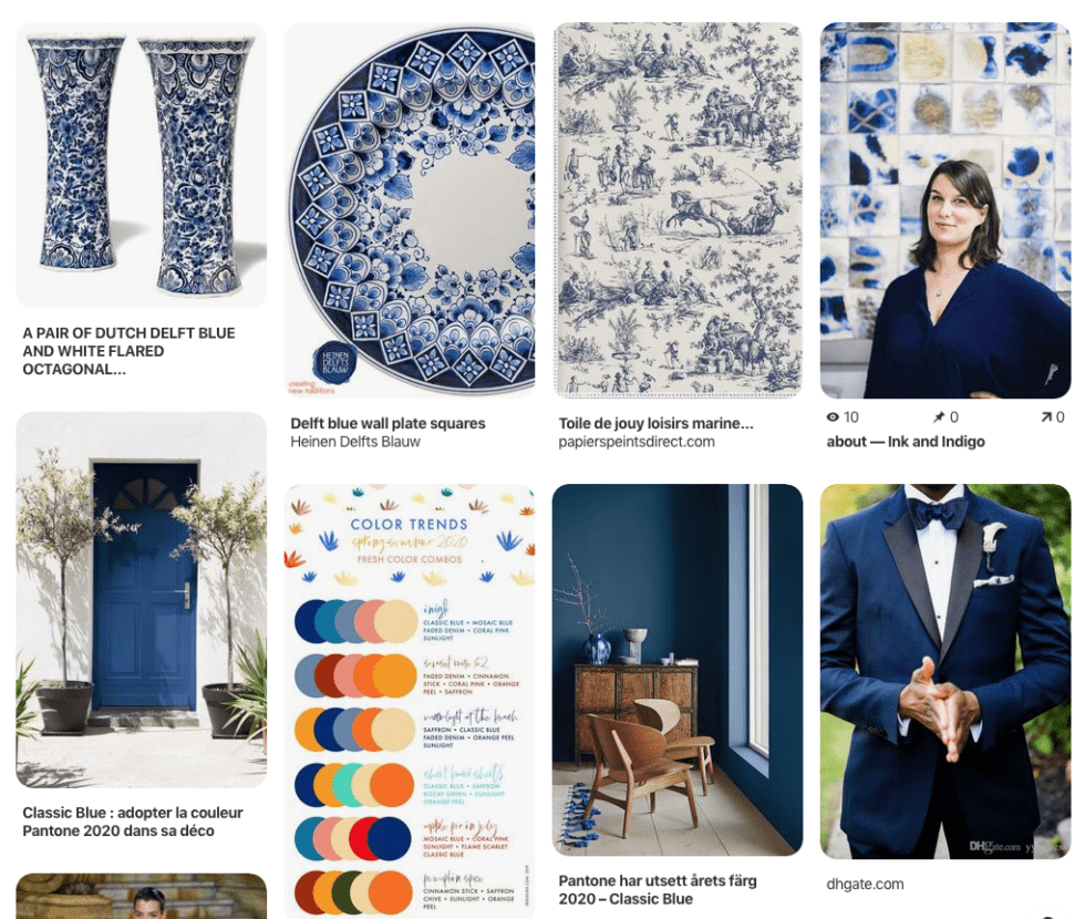 On the morning of december 7, 2006, maria alexandra vettese and stephanie congdon barnes each took a digital photo of everyday objects randomly arranged on . How To Use Classic Blue - Pantone's Color of the Year
