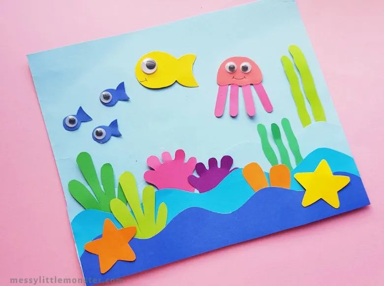 Nothing beats crafting with a frugal material and we can all agree paper craft fits the description . 36 Coolest Construction Paper Crafts Craftsy Hacks