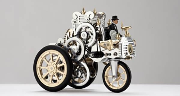 steam powered toy car