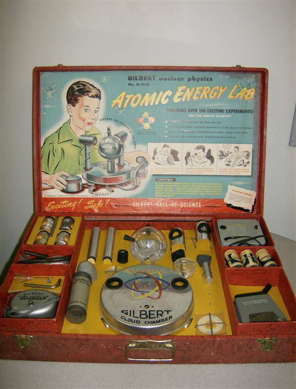 Gilbert Atomic Energy Lab nuclear playset for kids / Boing Boing