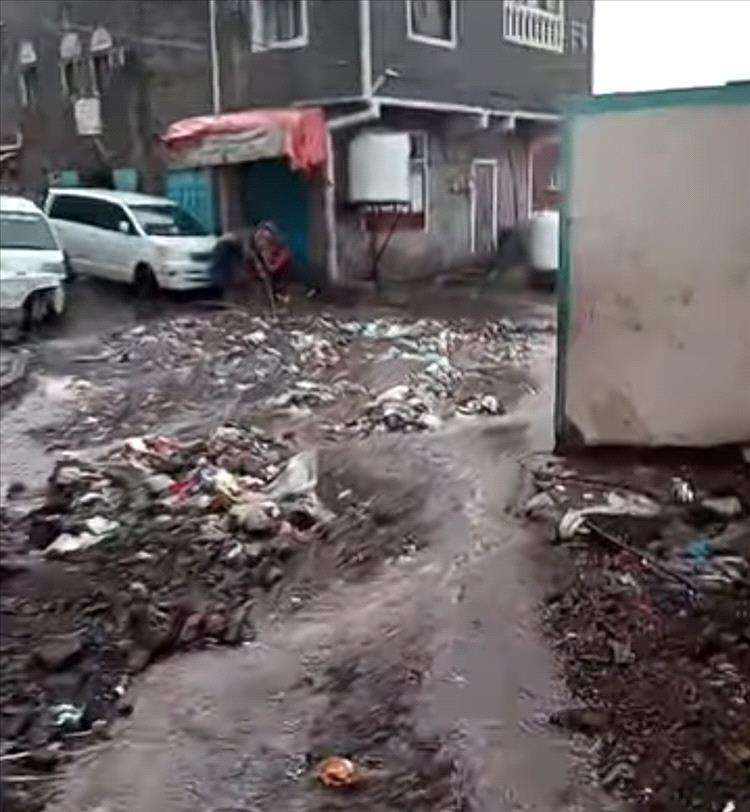 شاهد بالصورة.. كيف بدت حافة البدو في المعلا بعدن