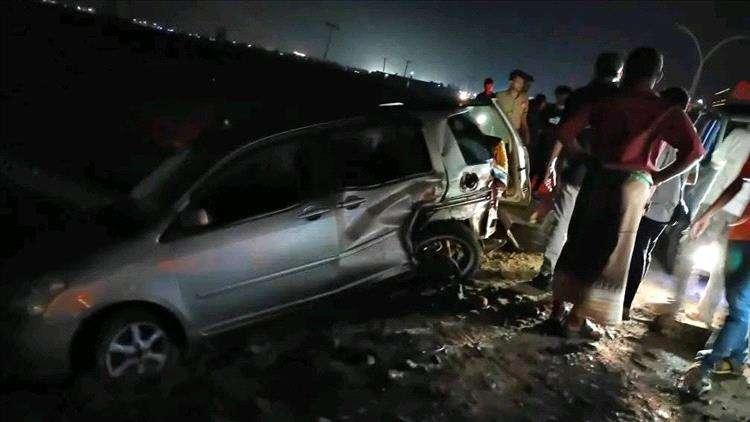 حادث مروري في عدن(صورة)