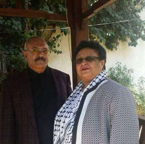 فائقة السيد تعزي بوفاة ناجي جمعان