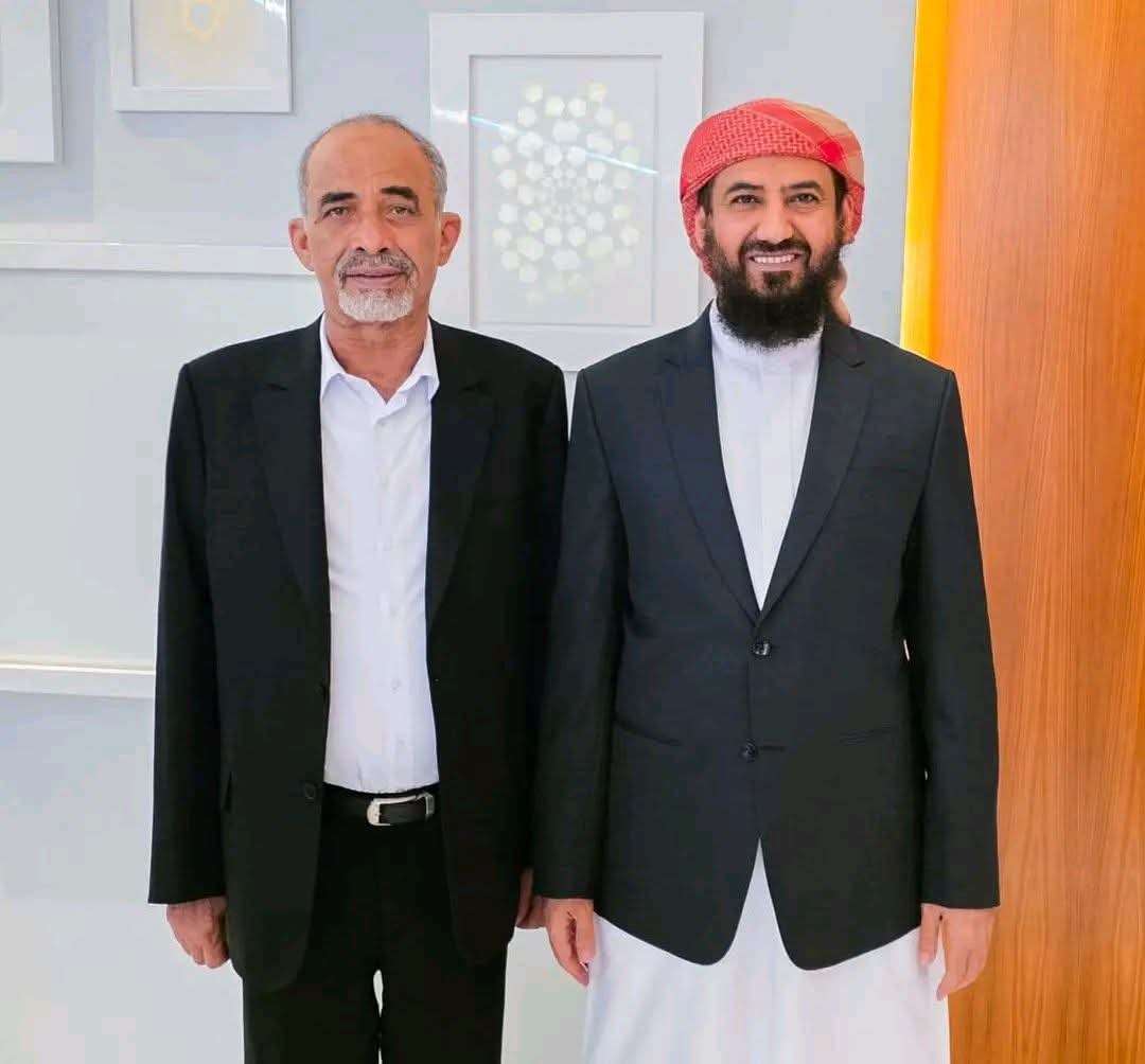 المحرمي يلتقي الصبيحي المحرمي يلتقي الصبيحي