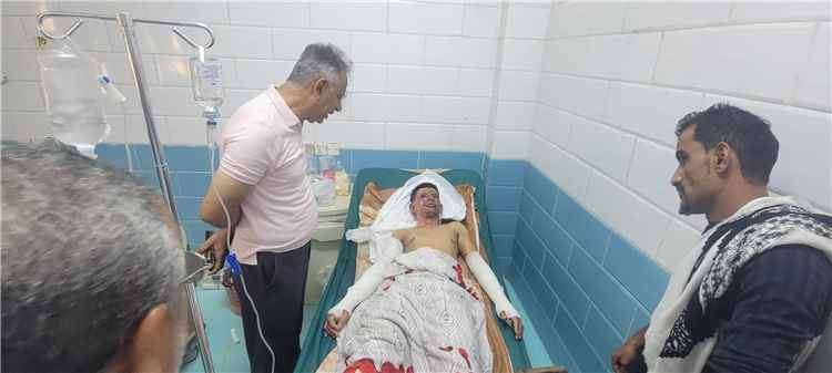 اول تحرك عقب انفجار اسطوانة غاز بكشك بعدن