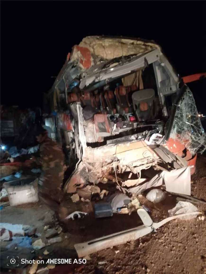 عاجل:الكشف عن الحصيلة النهائية لضحايا حادث العبر المروع الليلة(اسماء)