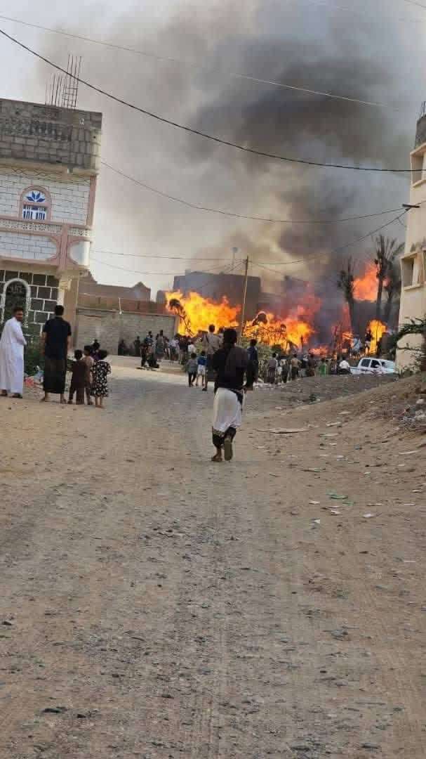 عاجل .. اندلاع حريق هائل في منزل وسط حالة هلع بين الأهالي