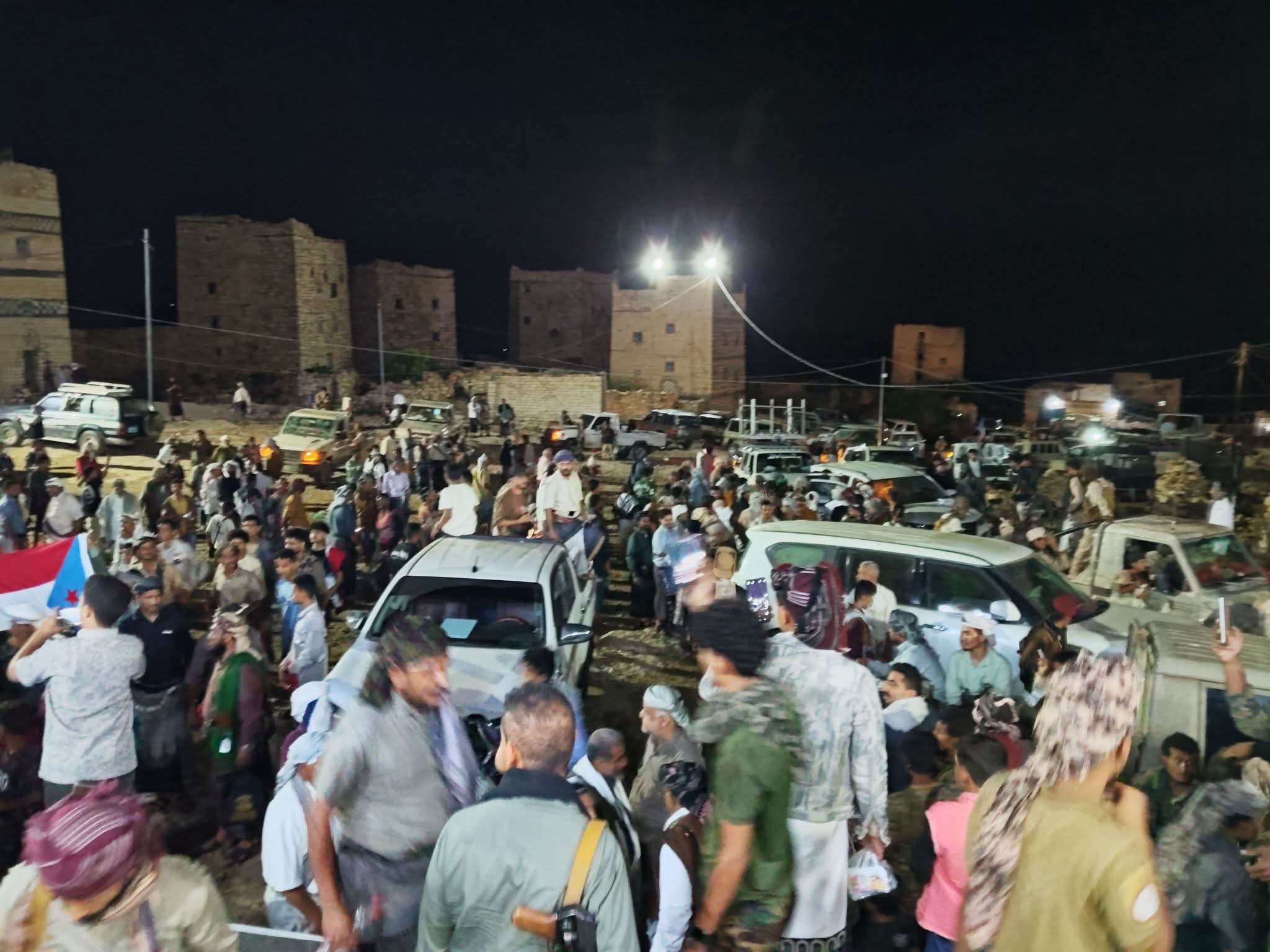 القارة تحتفي بالسلاطين.. يافع تستقبل العفيفي وهرهرة بأجواء استثنائية