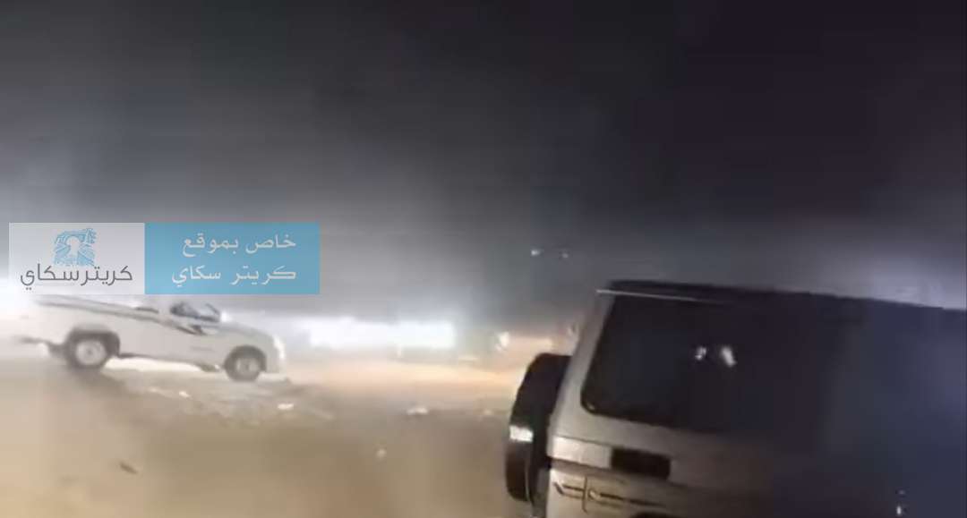 عاجل: أمطار غزيرة ورياح شديدة تضرب مطارح الريان في الجوف عاجل: أمطار غزيرة ورياح شديدة تضرب مطارح الريان في الجوف