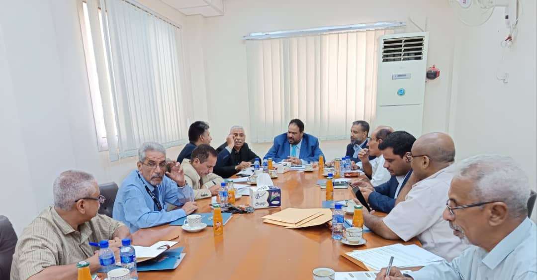 شركة النفط فرع عدن تعقد اجتماعاً تنسيقياً موسعاً في إطار نطاقها الجغرافي