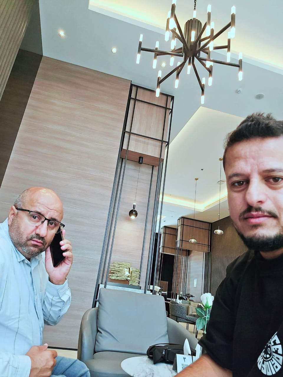 وصول الناشطين الجنوبيين فايز اليزيدي وعمر الدهشلي إلى الرياض