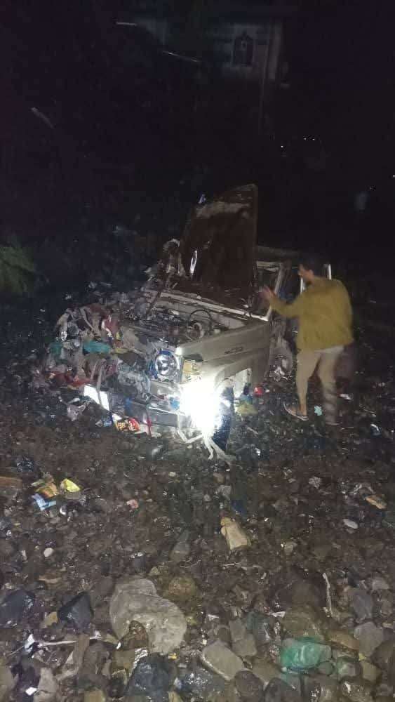 بالصور .. أضرار كارثية في جبل حبشي بتعز جراء السيول