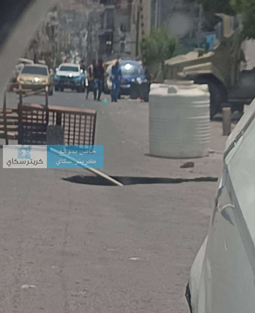 عاجل: هبوط شارع رئيسي في كريتر بعد أشهر من سفلتته