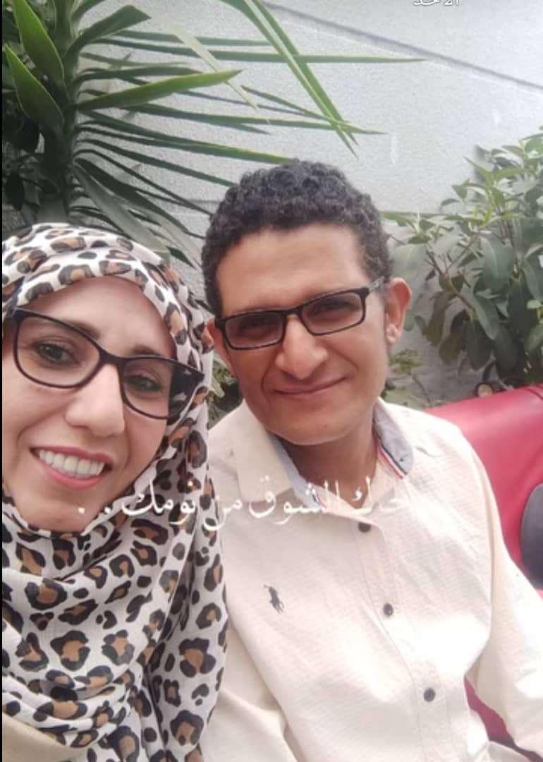 إيناس توجه رسالة موجعة لزوجها المعتقل بصنعاء منذ ايام