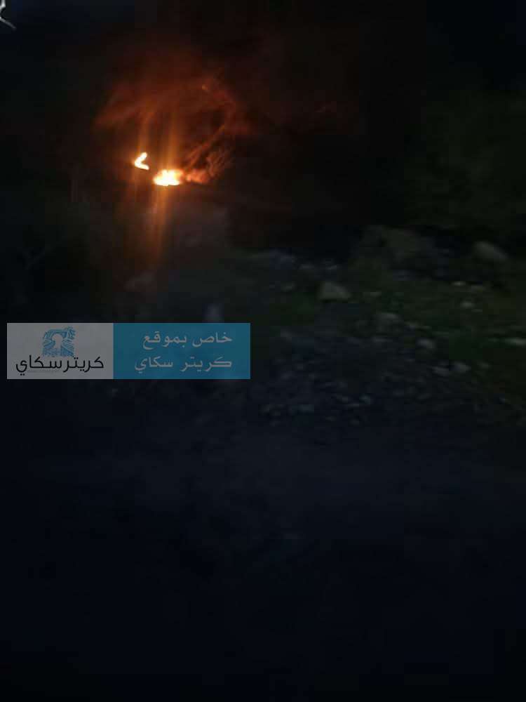 دفاعات العمالقة تسقط مسيّرة حو ثية في جبهة الحد بيافع