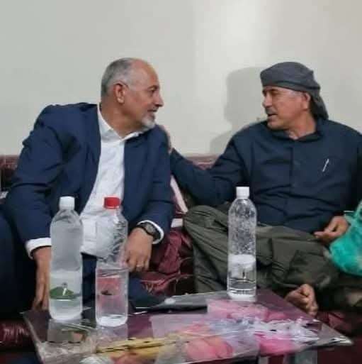 تعليق غير متوقع للعولقي بشان لقاء عيدروس الزبيدي بصلاح الشنفرة