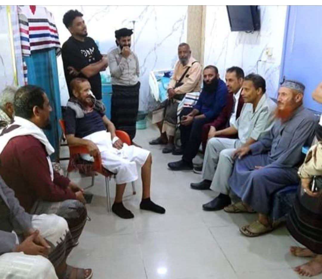 فضيحة مدوية بشان اعلان محافظ ابين التكفل بعلاج المناضل المرقشي بالخارج